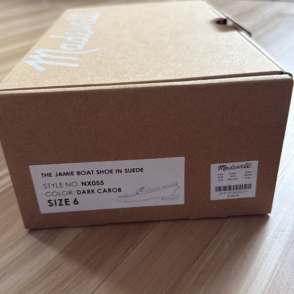 NIB Madewell The Jamie Boat Shoe - Picture 8 of 10
